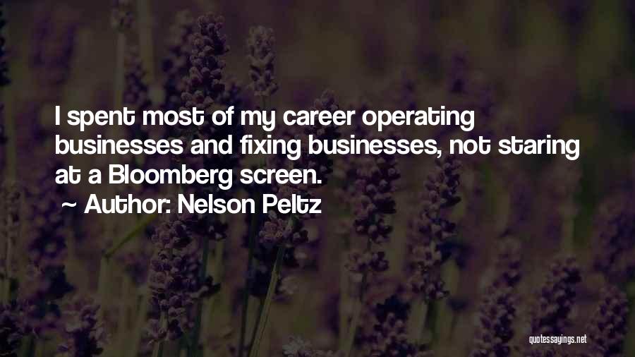 Bloomberg Quotes By Nelson Peltz
