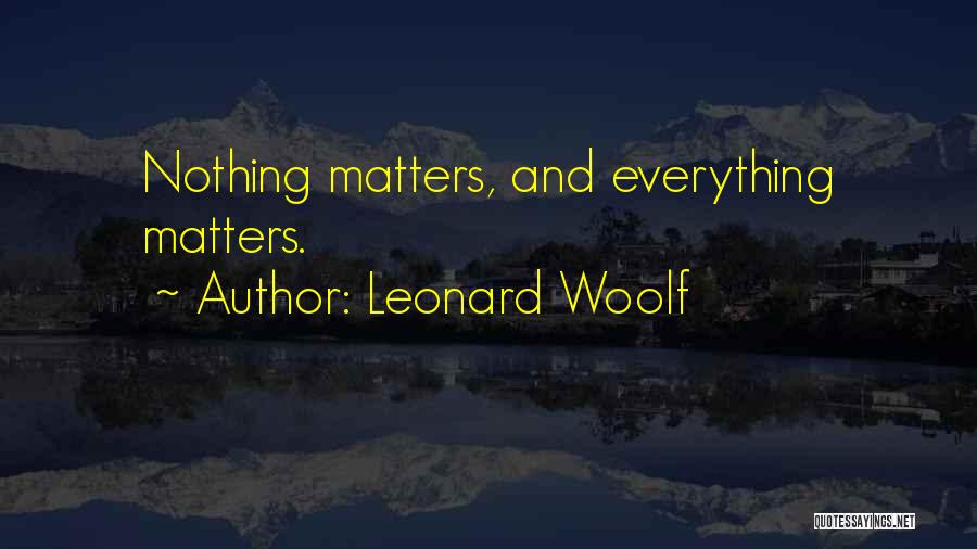 Bloomsbury Group Quotes By Leonard Woolf