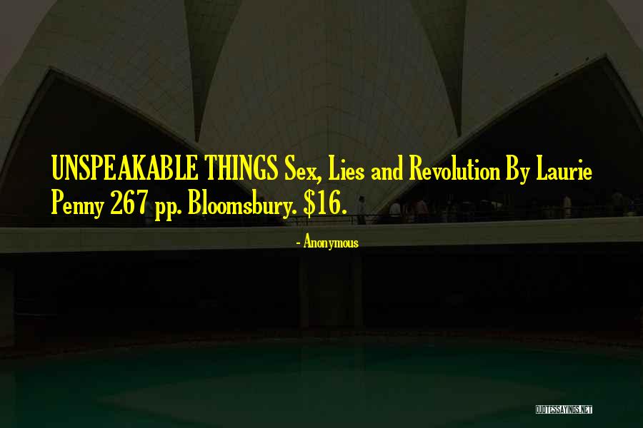 Bloomsbury Quotes By Anonymous