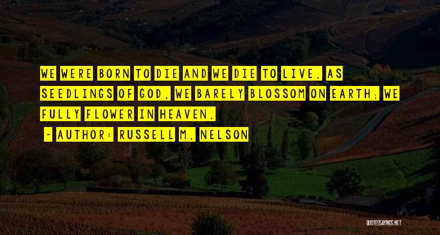 Blossom Flower Quotes By Russell M. Nelson