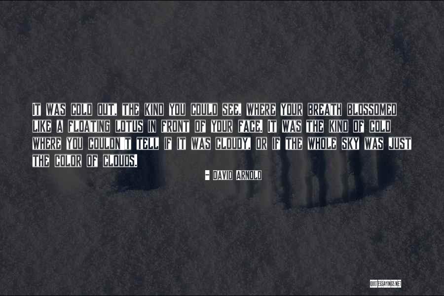 Blossomed Quotes By David Arnold Blossomed Quotes By David Arnold