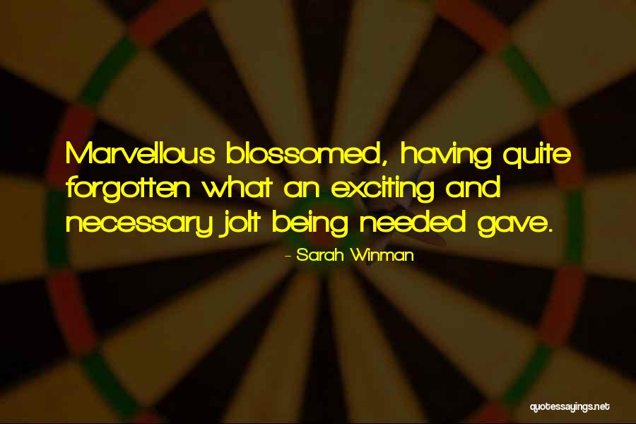 Blossomed Quotes By Sarah Winman Blossomed Quotes By Sarah Winman