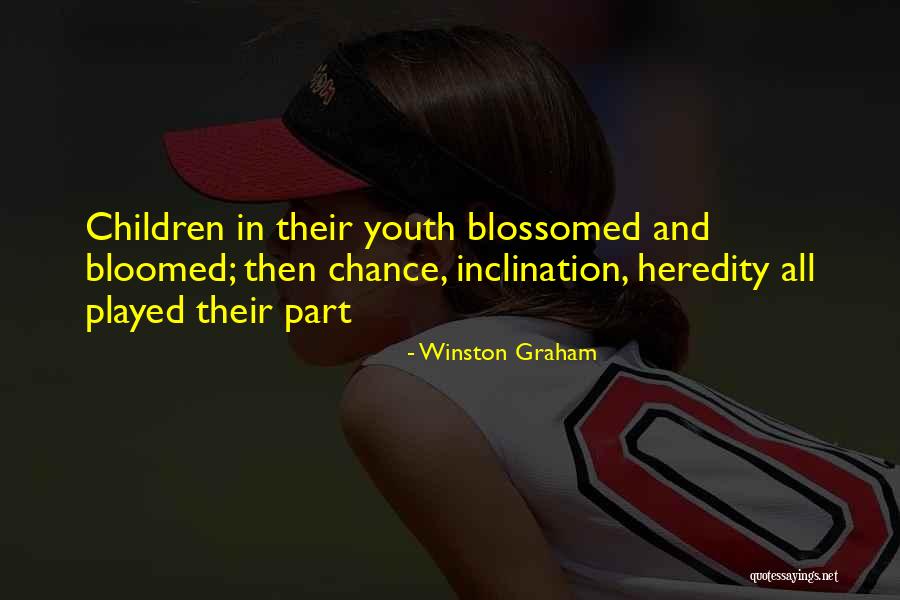 Blossomed Quotes By Winston Graham Blossomed Quotes By Winston Graham