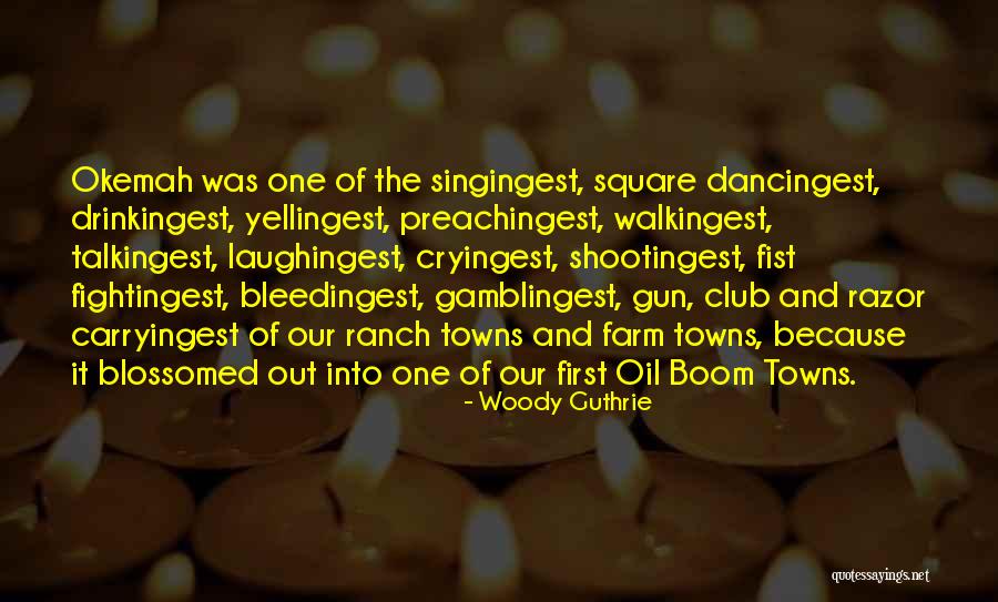 Blossomed Quotes By Woody Guthrie Blossomed Quotes By Woody Guthrie