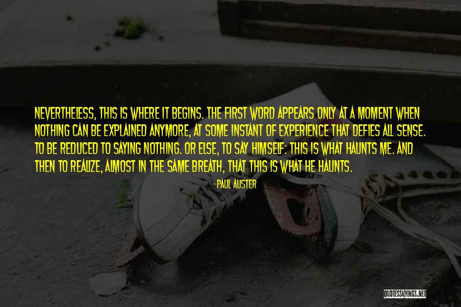 Blout Paving Quotes By Paul Auster Blout Paving Quotes By Paul Auster