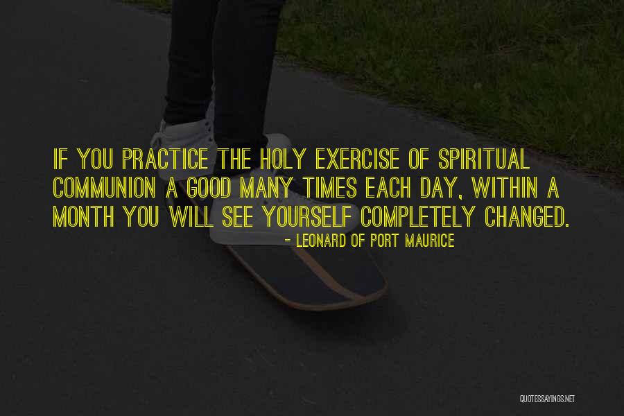 Blouthout Quotes By Leonard Of Port Maurice Blouthout Quotes By Leonard Of Port Maurice