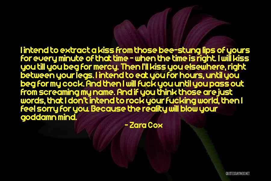 Blow A Kiss Quotes By Zara Cox Blow A Kiss Quotes By Zara Cox