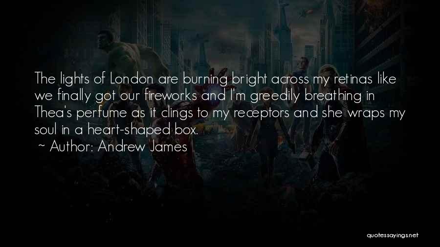 Blow Me A Kiss Quotes By Andrew James