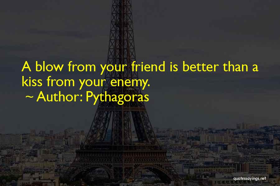 Blow You A Kiss Quotes By Pythagoras