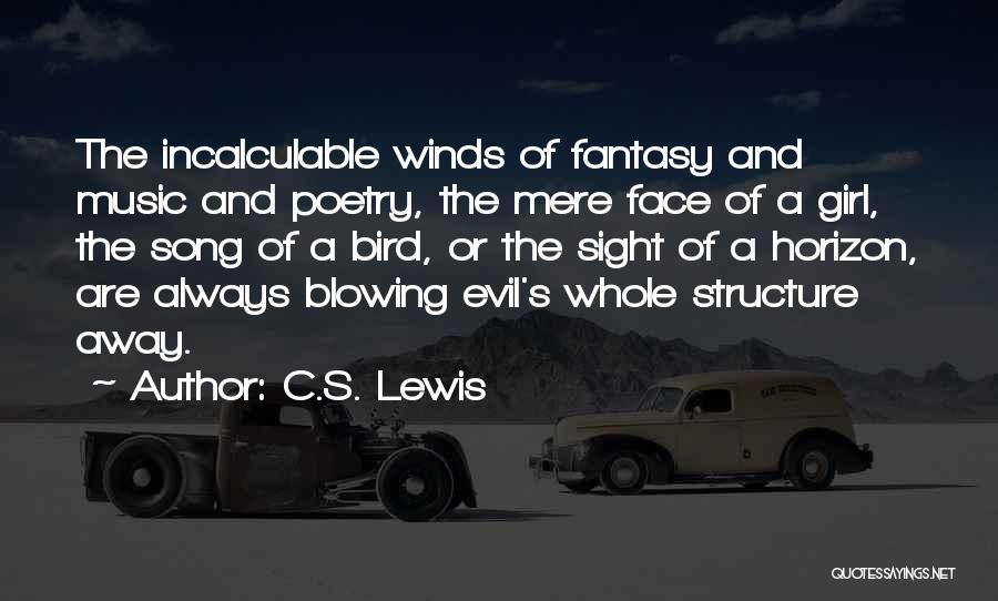Blowing Away Quotes By C.S. Lewis