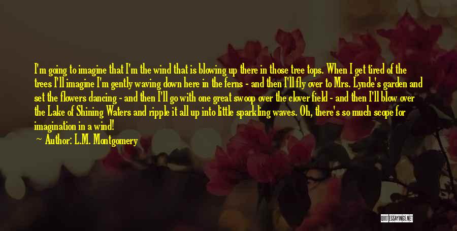 Blowing In The Wind Quotes By L.M. Montgomery