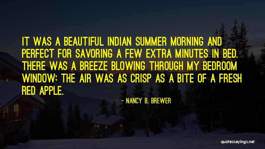 Blowing O's Quotes By Nancy B. Brewer