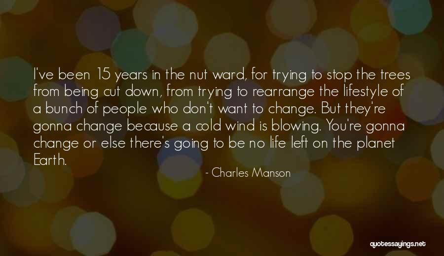 Blowing Wind Quotes By Charles Manson