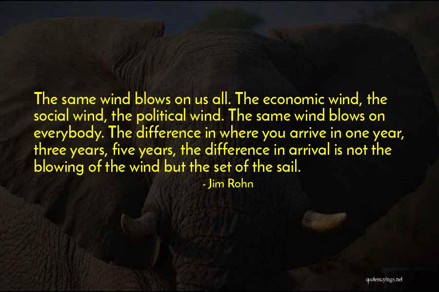 Blowing Wind Quotes By Jim Rohn