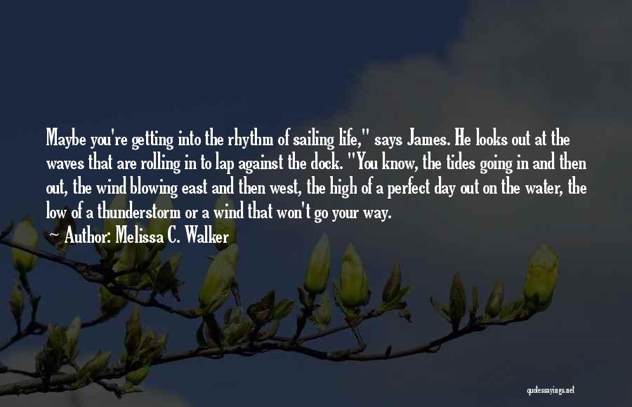 Blowing Wind Quotes By Melissa C. Walker