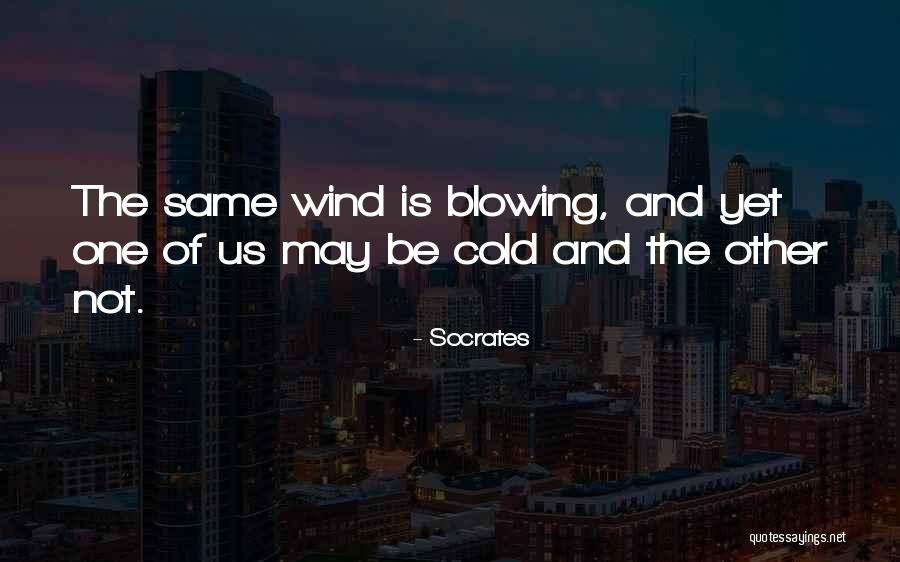 Blowing Wind Quotes By Socrates