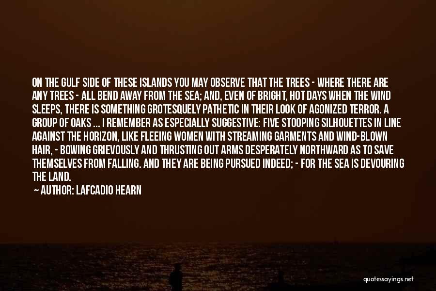 Blown Away Quotes By Lafcadio Hearn