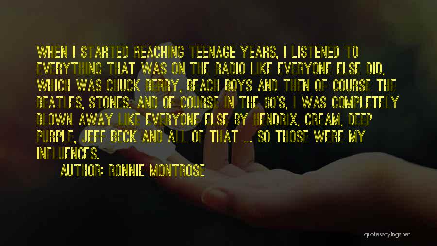 Blown Away Quotes By Ronnie Montrose