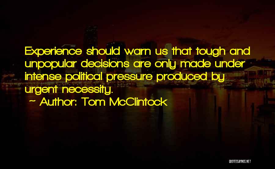 Blowout Sale Quotes By Tom McClintock