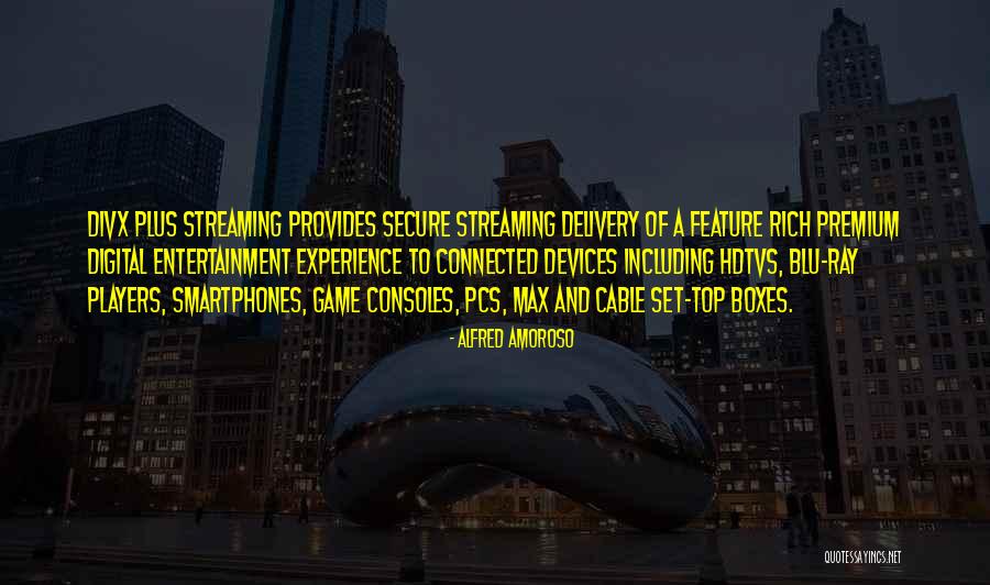 Blu Ray Quotes By Alfred Amoroso Blu Ray Quotes By Alfred Amoroso