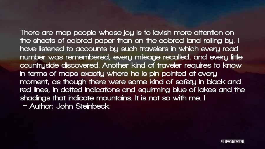 Blue And Black Quotes By John Steinbeck