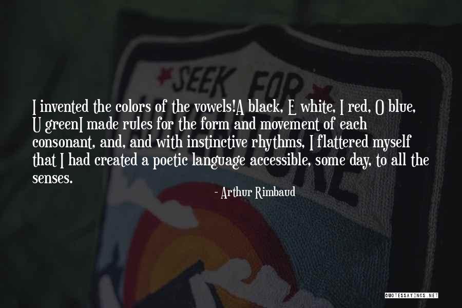 Blue And Green Color Quotes By Arthur Rimbaud Blue And Green Color Quotes By Arthur Rimbaud