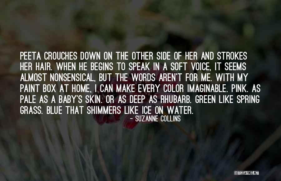 Blue And Green Color Quotes By Suzanne Collins Blue And Green Color Quotes By Suzanne Collins