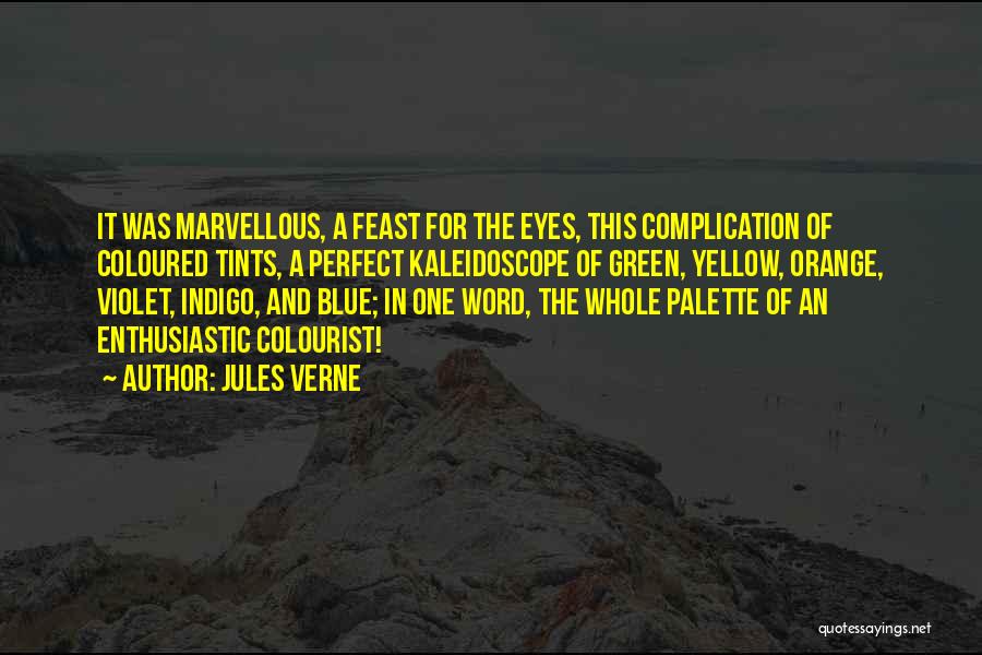 Blue And Green Eyes Quotes By Jules Verne