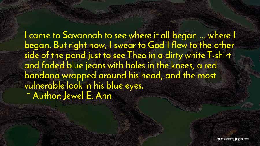 Blue Bandana Quotes By Jewel E. Ann