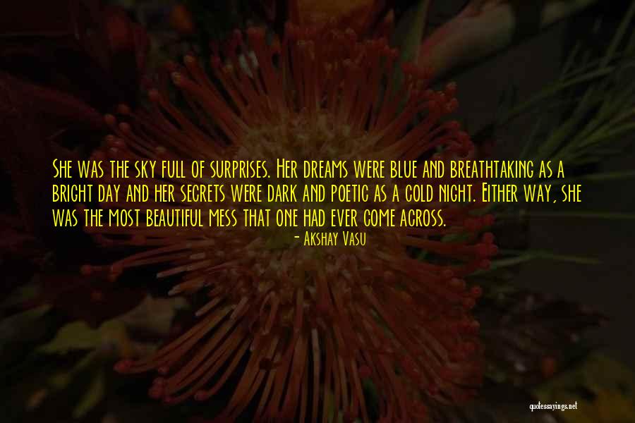 Blue Beautiful Quotes By Akshay Vasu Blue Beautiful Quotes By Akshay Vasu