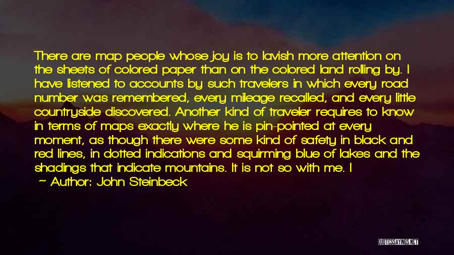 Blue Black Quotes By John Steinbeck