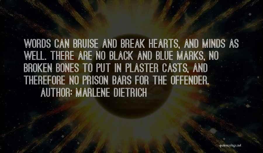 Blue Black Quotes By Marlene Dietrich