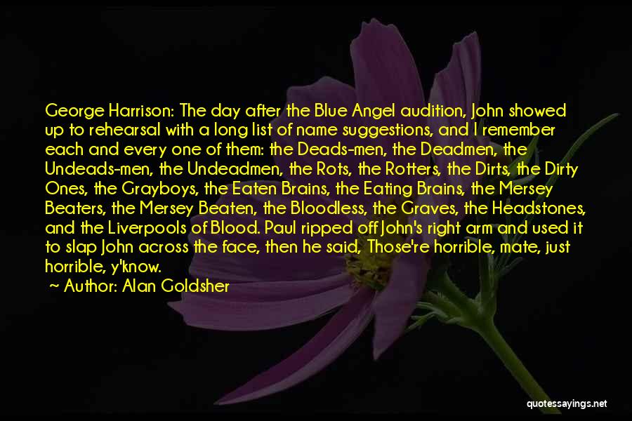 Blue Blood Quotes By Alan Goldsher