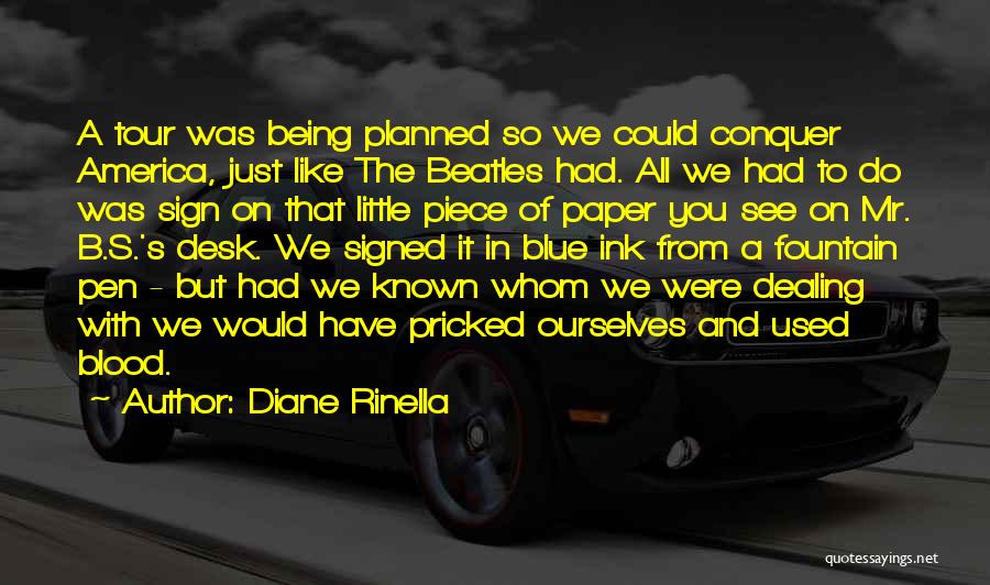Blue Blood Quotes By Diane Rinella