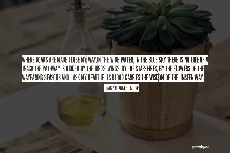 Blue Blood Quotes By Rabindranath Tagore