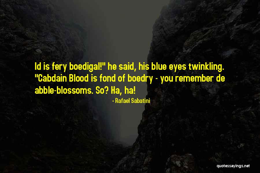 Blue Blood Quotes By Rafael Sabatini