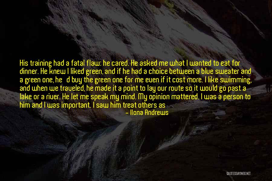 Blue Choice Quotes By Ilona Andrews Blue Choice Quotes By Ilona Andrews