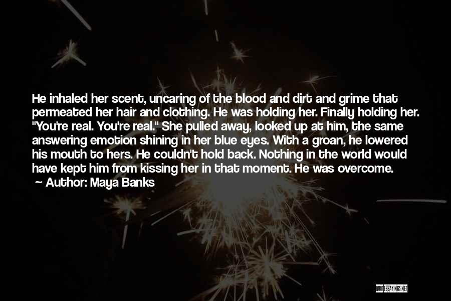 Blue Clothing Quotes By Maya Banks