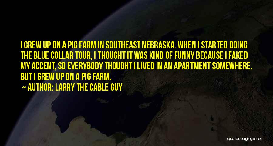 Blue Collar Funny Quotes By Larry The Cable Guy