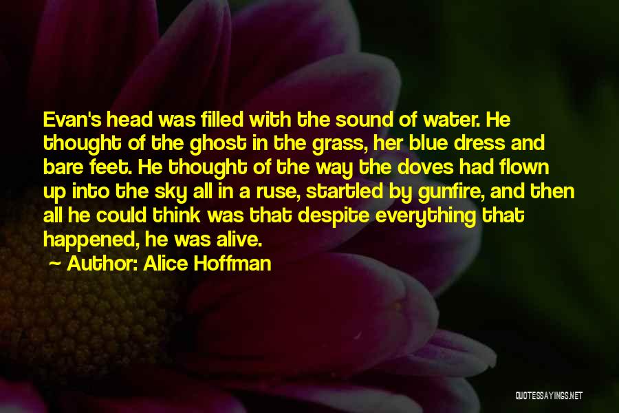 Blue Dress Quotes By Alice Hoffman