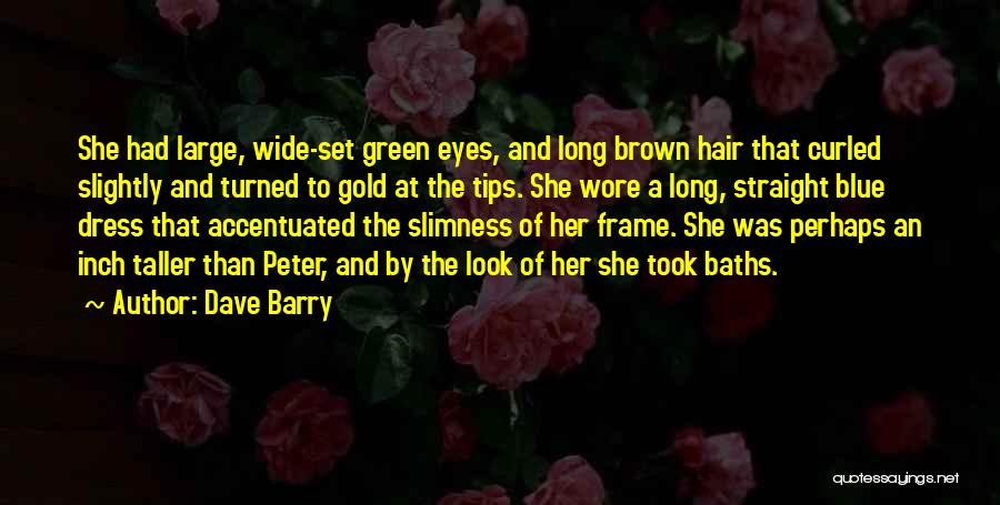 Blue Dress Quotes By Dave Barry