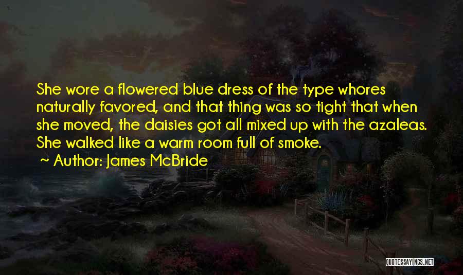 Blue Dress Quotes By James McBride