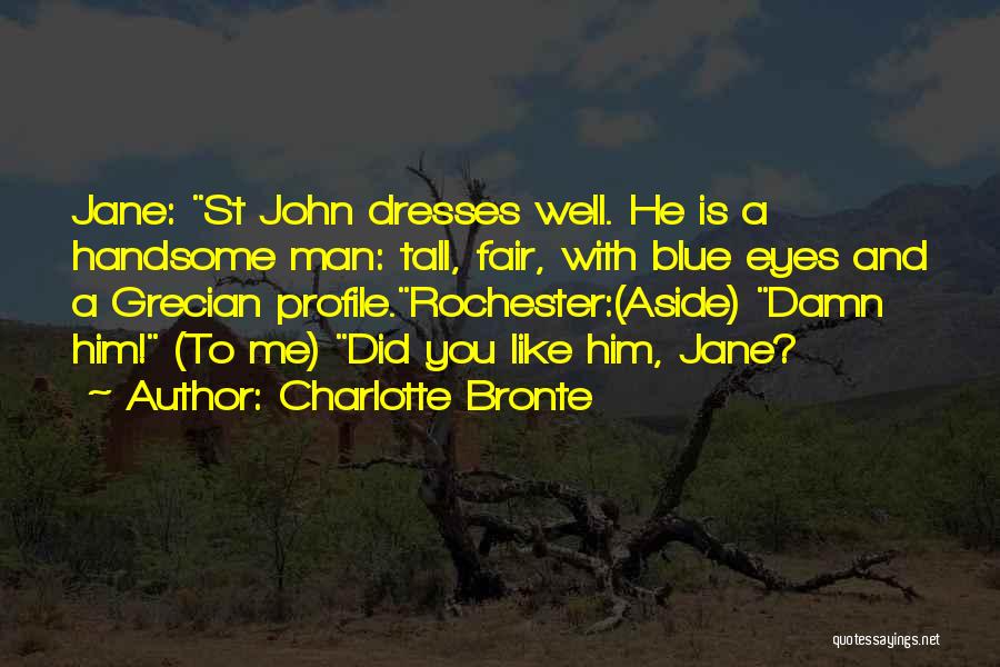 Blue Dresses Quotes By Charlotte Bronte