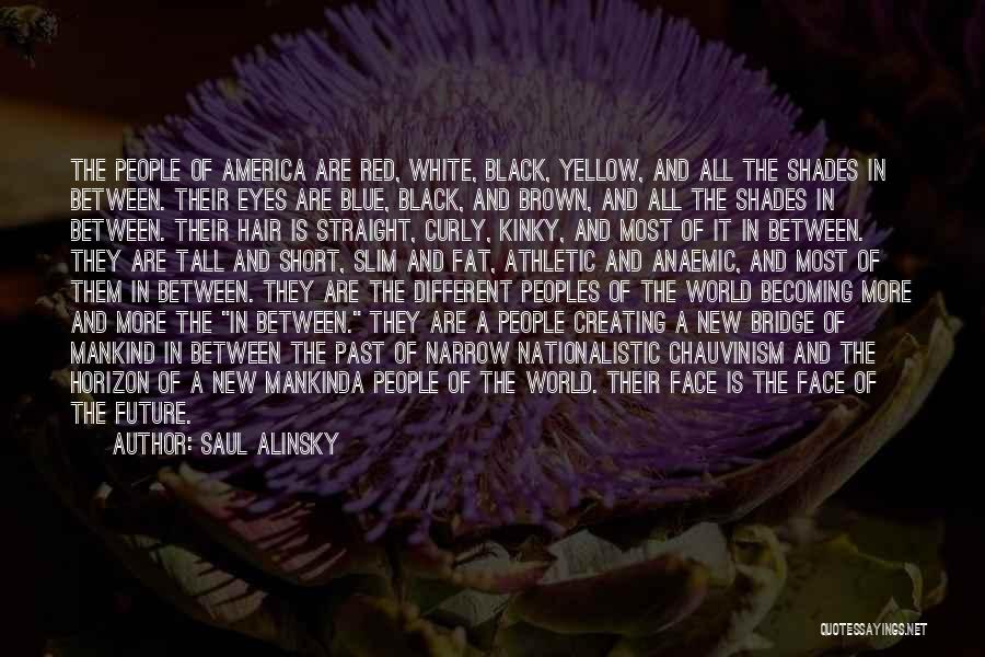 Blue Eyes Short Quotes By Saul Alinsky