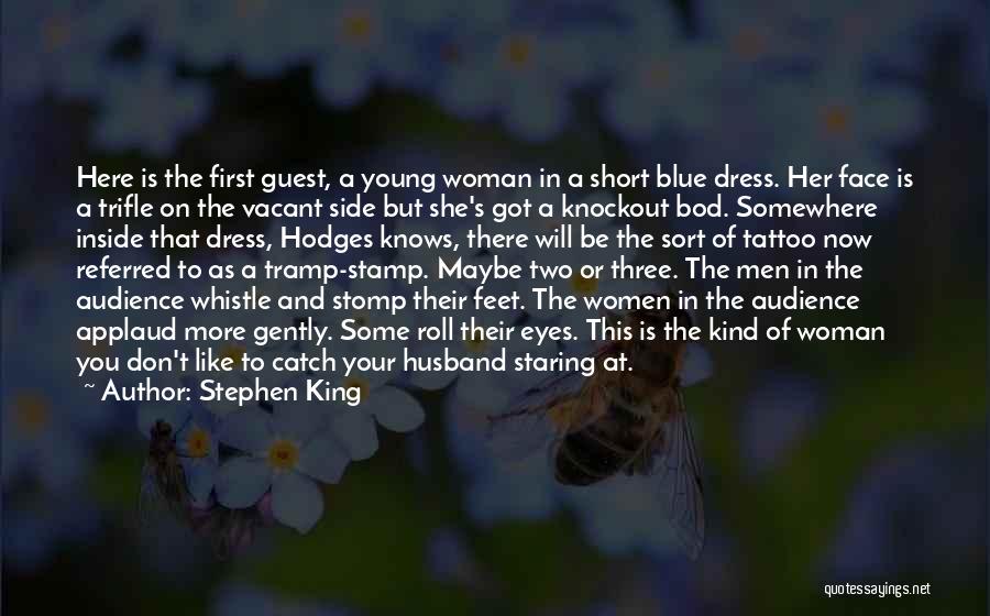 Blue Eyes Short Quotes By Stephen King