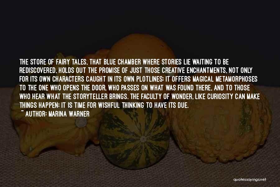 Blue Fairy Quotes By Marina Warner