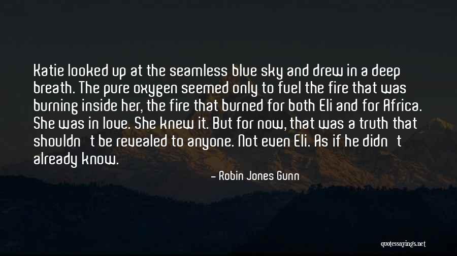 Blue Fire Quotes By Robin Jones Gunn