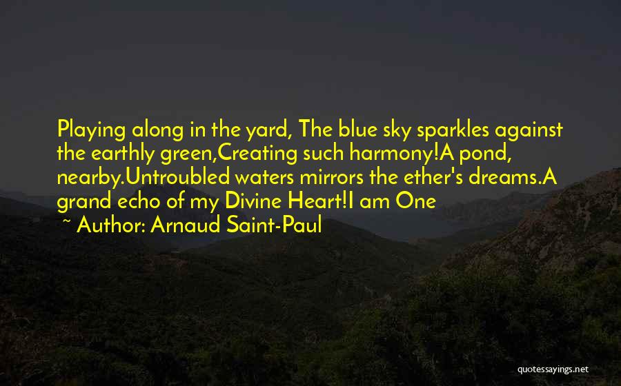 Blue Green Quotes By Arnaud Saint-Paul