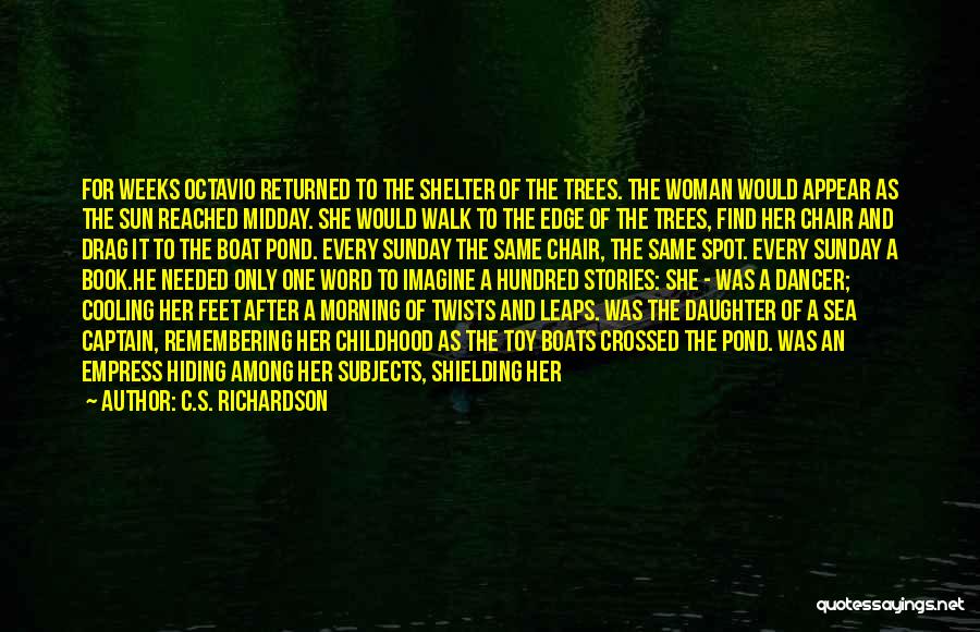 Blue Green Sea Quotes By C.S. Richardson