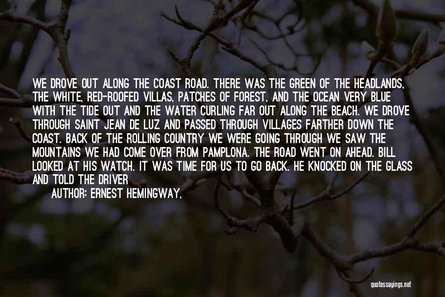 Blue Green Sea Quotes By Ernest Hemingway,